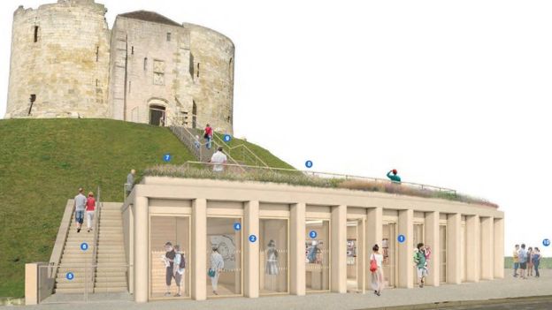 Clifford's Tower plan